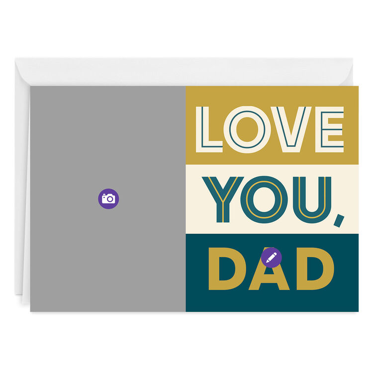 Hallmark Personalized Love You Photo Card