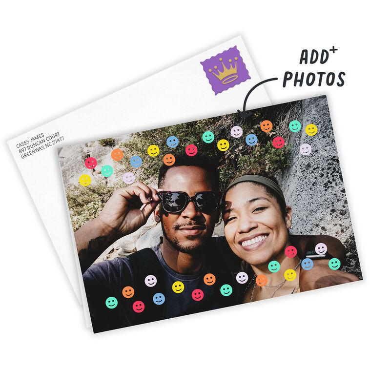 Hallmark Personalized Smiley Face Photo Card