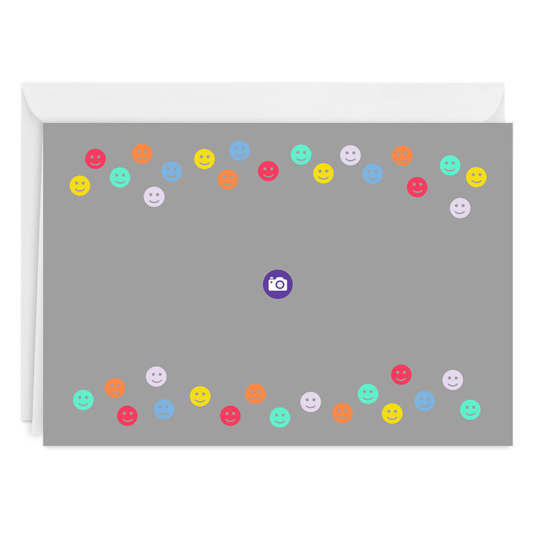 Hallmark Personalized Smiley Face Photo Card