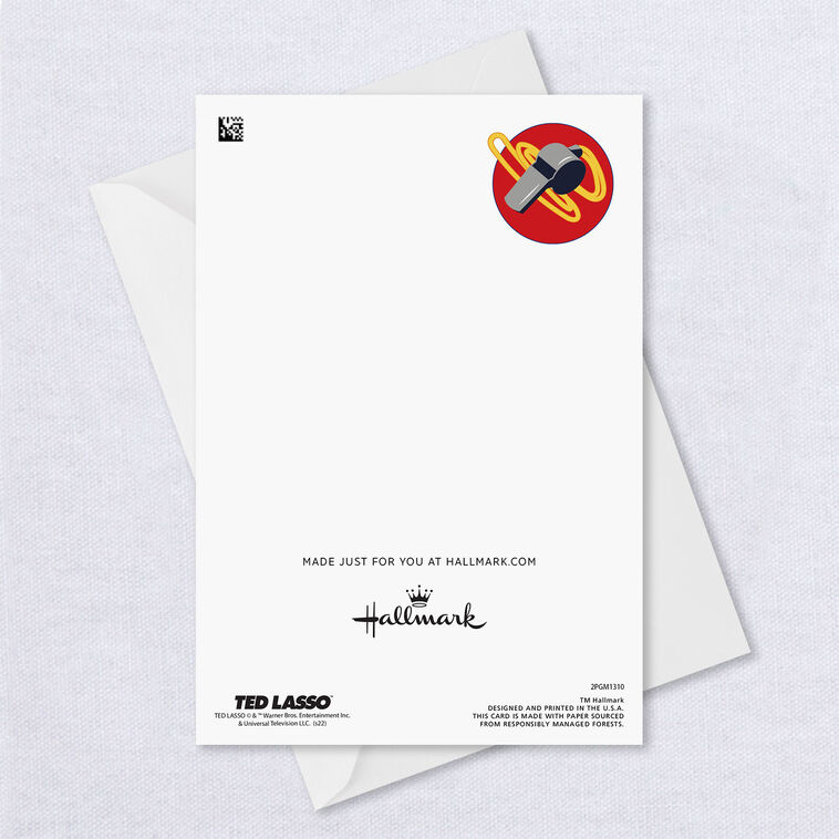 Hallmark Personalized Ted Lasso™ Believe Card