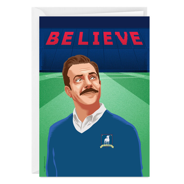 hallmark Personalized Ted Lasso™ Believe Card