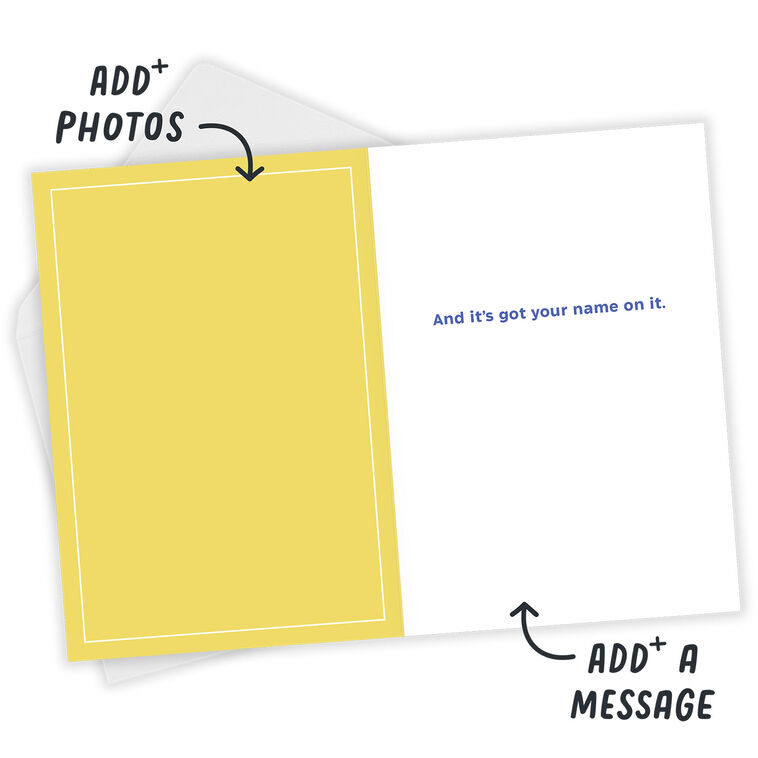 Hallmark Personalized This Is A Paper Hug Card