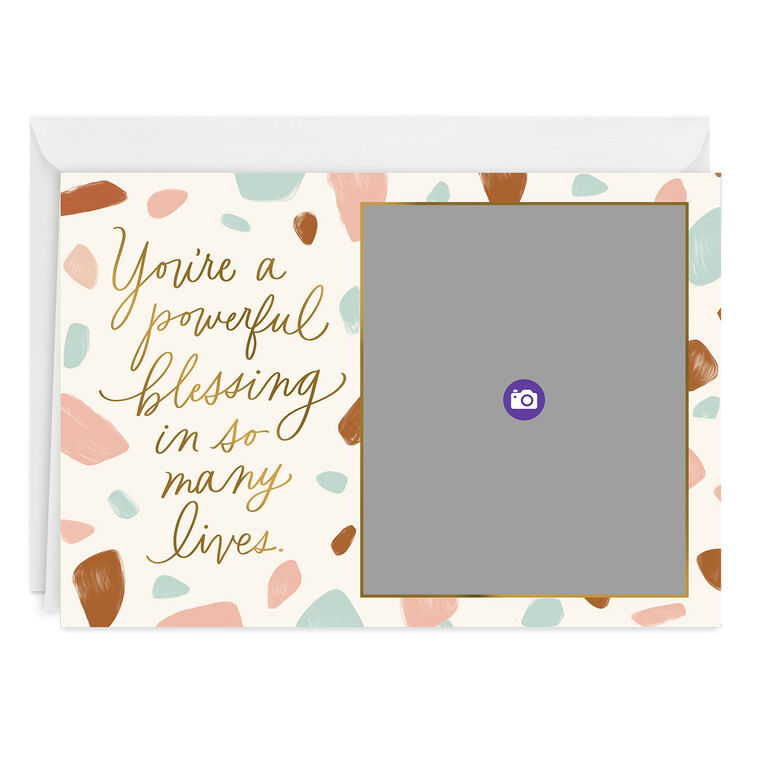 Hallmark Personalized You’re A Blessing Photo Card