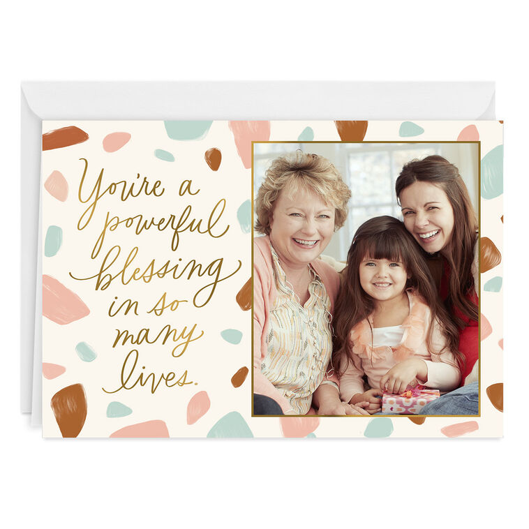 hallmark Personalized You’re a Blessing Photo Card