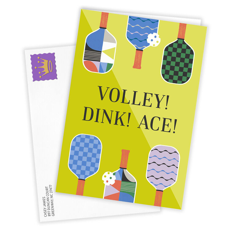 Hallmark Pickleball Custom Card