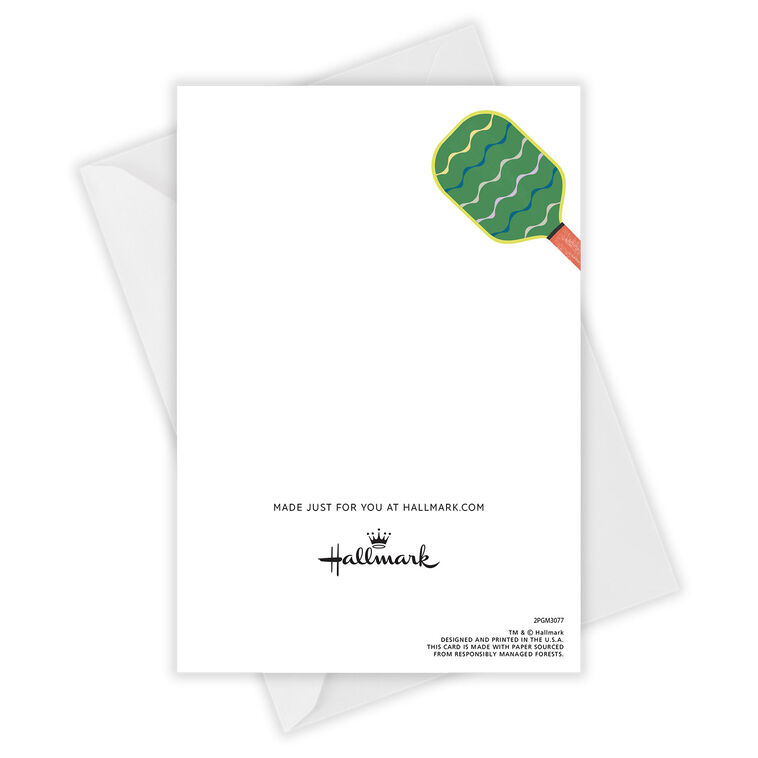 Hallmark Pickleball Custom Card