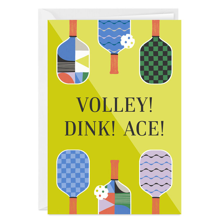 hallmark Pickleball Custom Card