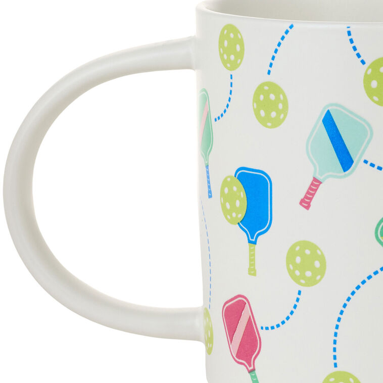 Hallmark Pickleball Icons Mug 16 Oz
