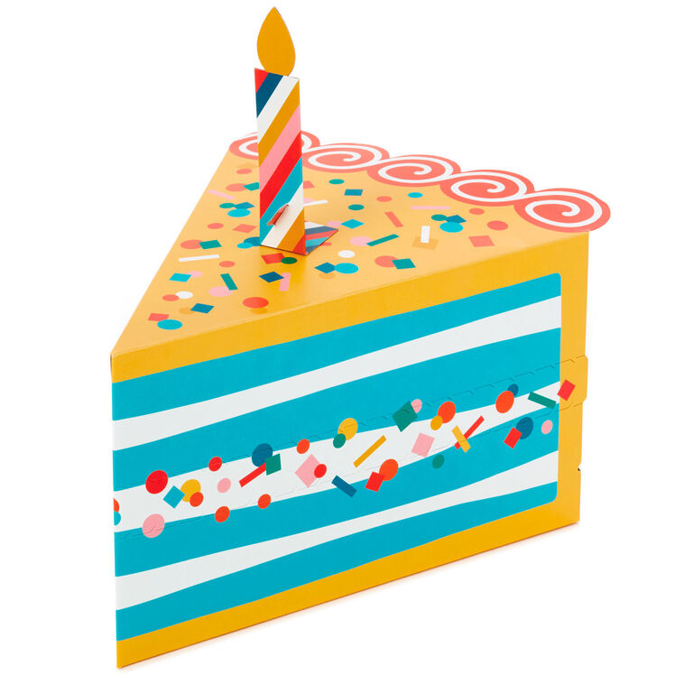 hallmark Piece of Cake Fun-Zip Gift Box