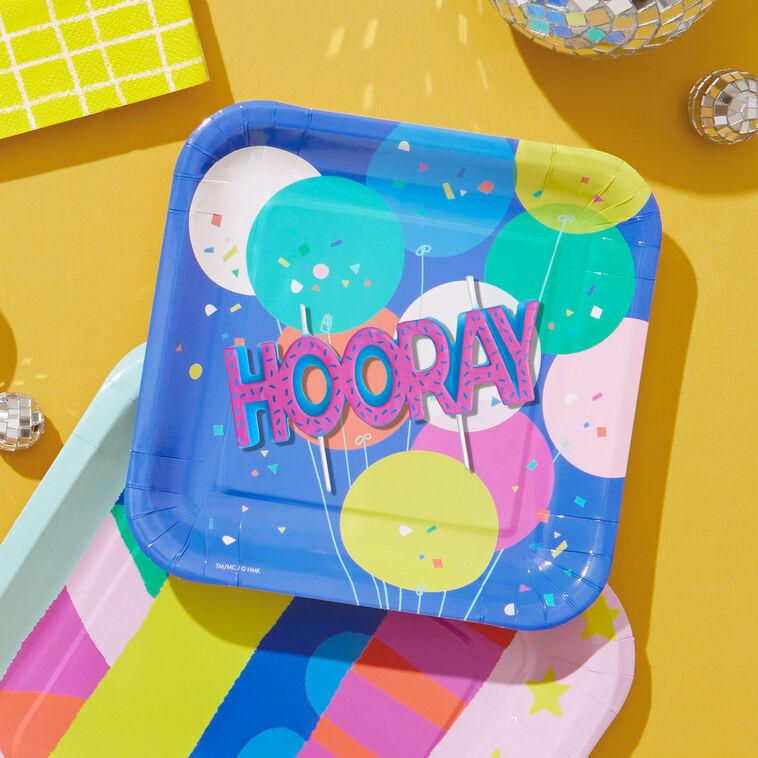 Hallmark Pink And Blue "Hooray" Birthday Candle