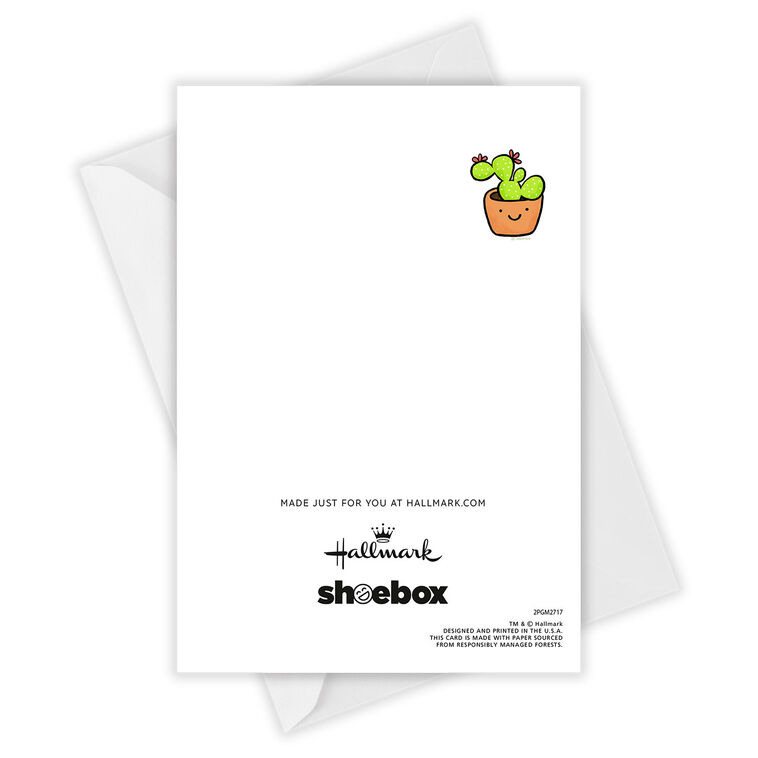 Hallmark Plants Funny Custom Friendship Card