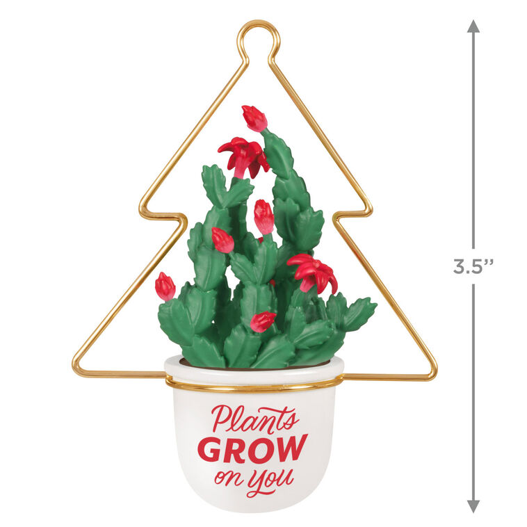 Hallmark Plants Grow On You Ornament