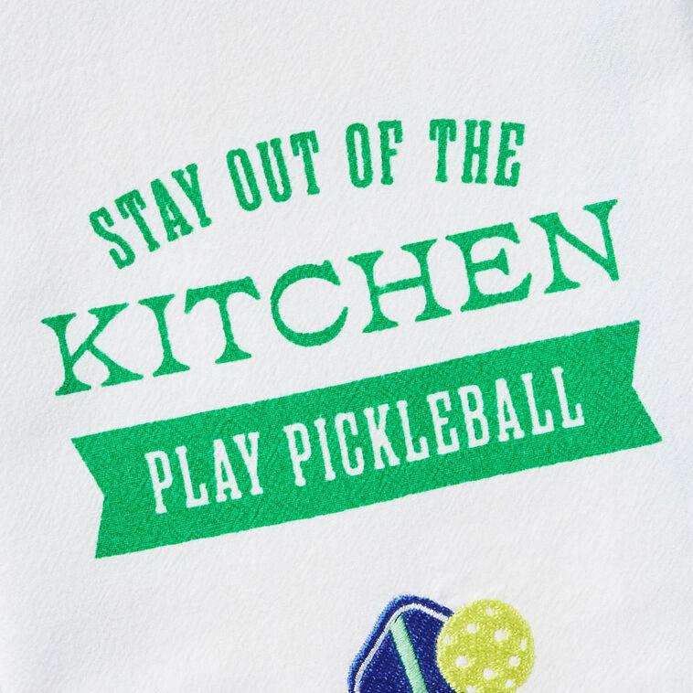 Hallmark Play Pickleball Tea Towel 18x26