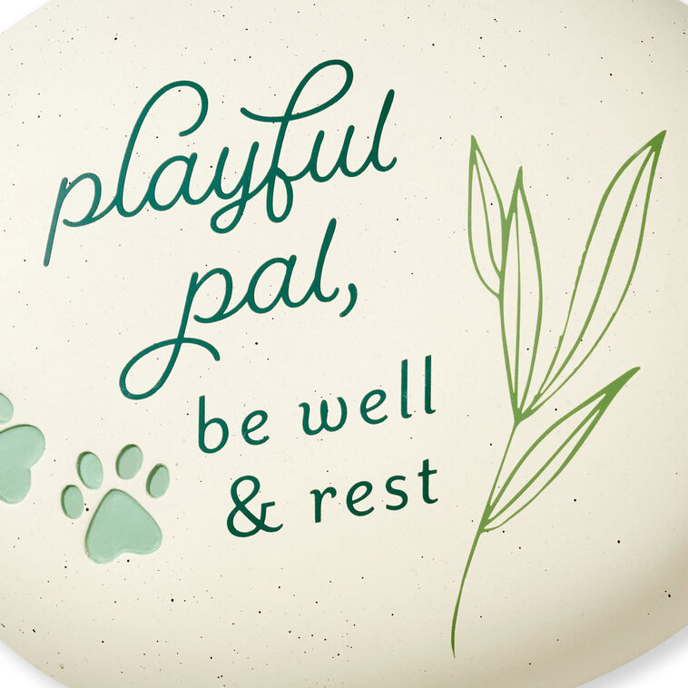 Hallmark Playful Pal Pet Memorial Garden Stone