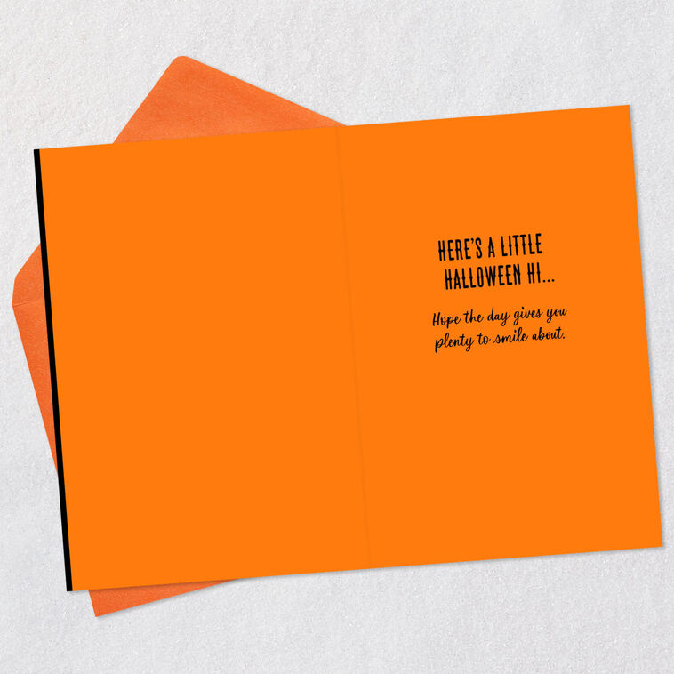 Hallmark Plenty To Smile About Halloween Card