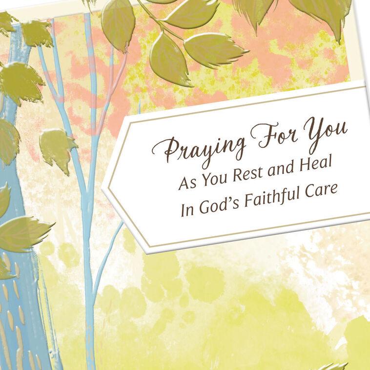 Hallmark Prayers For Healing Get Well Card
