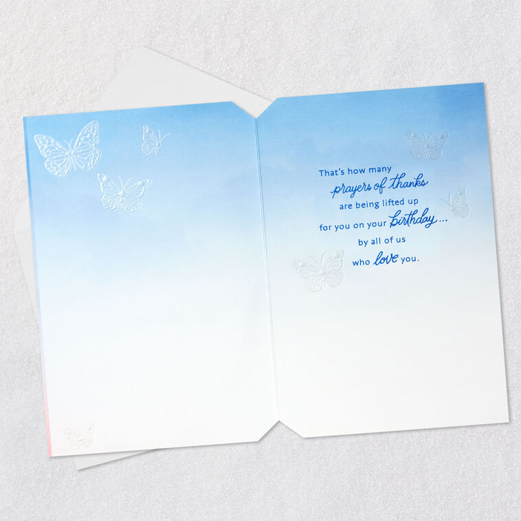 Hallmark Prayers Of Thanks And Love Birthday Card
