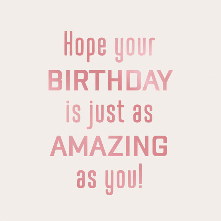 Hallmark Pretty In Pink Camo Birthday Card For Her