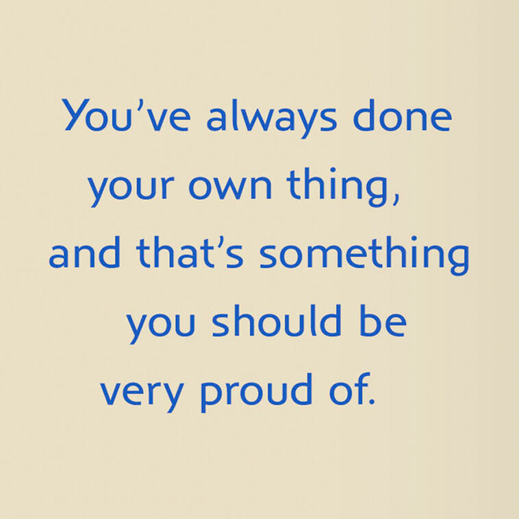 Hallmark Proud Of You Grandson Birthday Card
