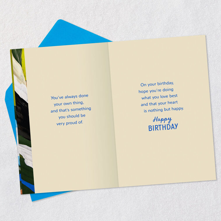 Hallmark Proud Of You Grandson Birthday Card