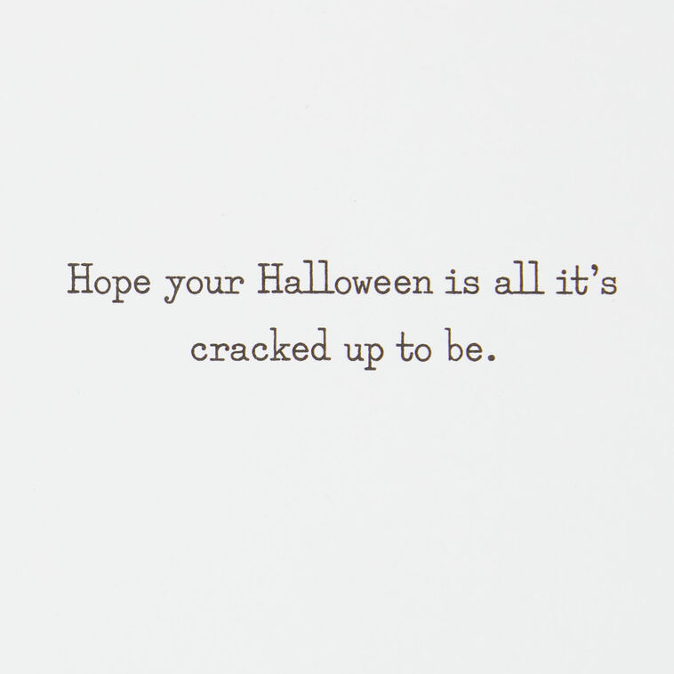 Hallmark Pumpkin Butt Funny Halloween Card