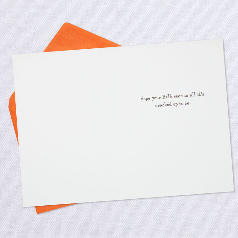 Hallmark Pumpkin Butt Funny Halloween Card