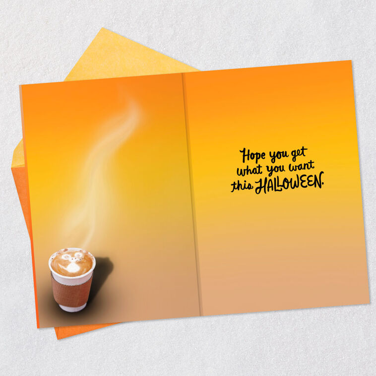 Hallmark Pumpkin-Mice Latte Funny Halloween Card