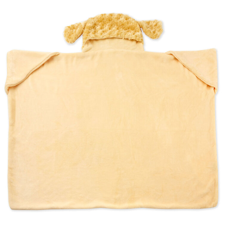 Hallmark Puppy Dog Hooded Blanket With Pockets