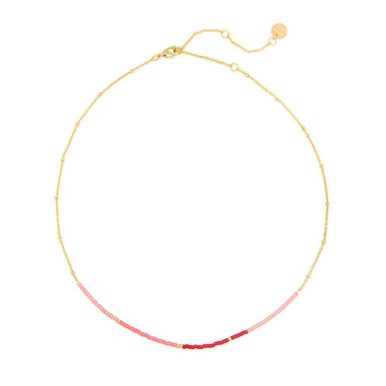 hallmark Pura Vida True Love Seed Bead Choker