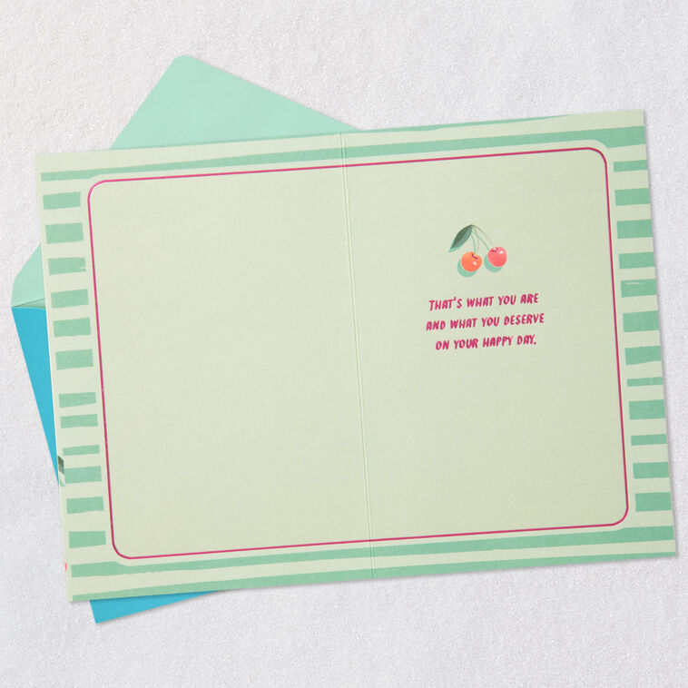 Hallmark Pure Sweetness Joy And Love Birthday Card