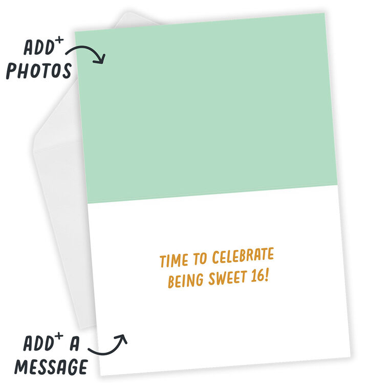 Hallmark Queen Of 16 Custom Birthday Card