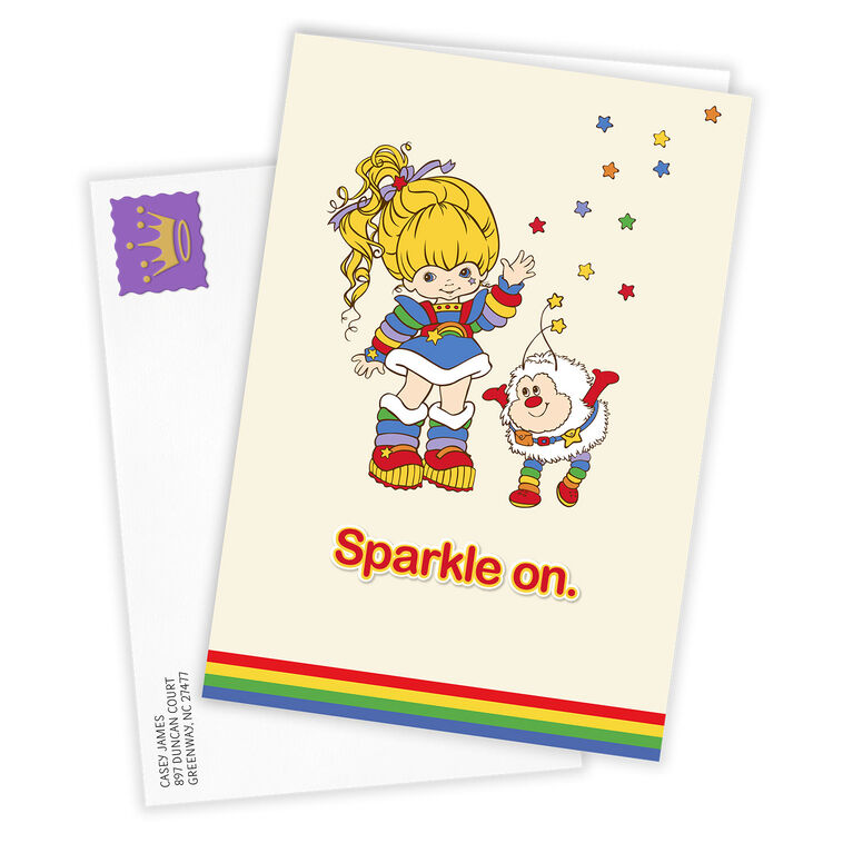 Hallmark Rainbow Brite Custom Card