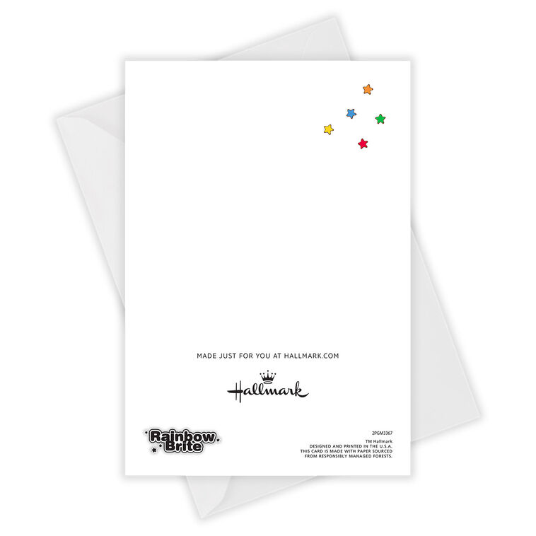 Hallmark Rainbow Brite Custom Card