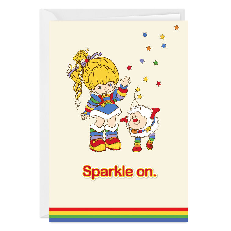 hallmark Rainbow Brite Custom Card