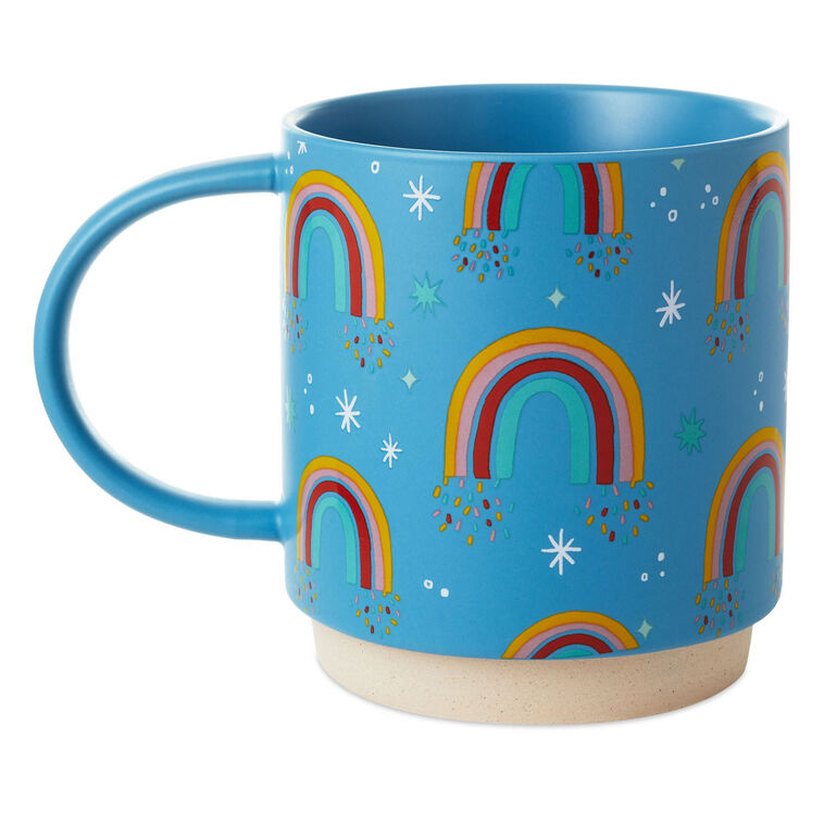 Hallmark Rainbows Mug 16 Oz