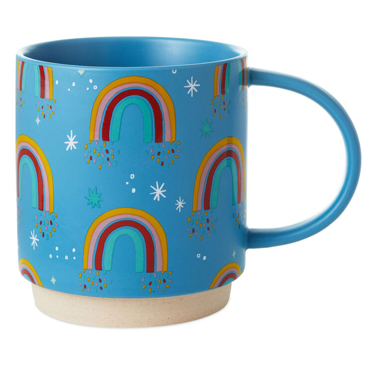 hallmark Rainbows Mug 16 oz