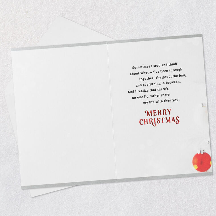 Hallmark Real Love Christmas Card For Husband