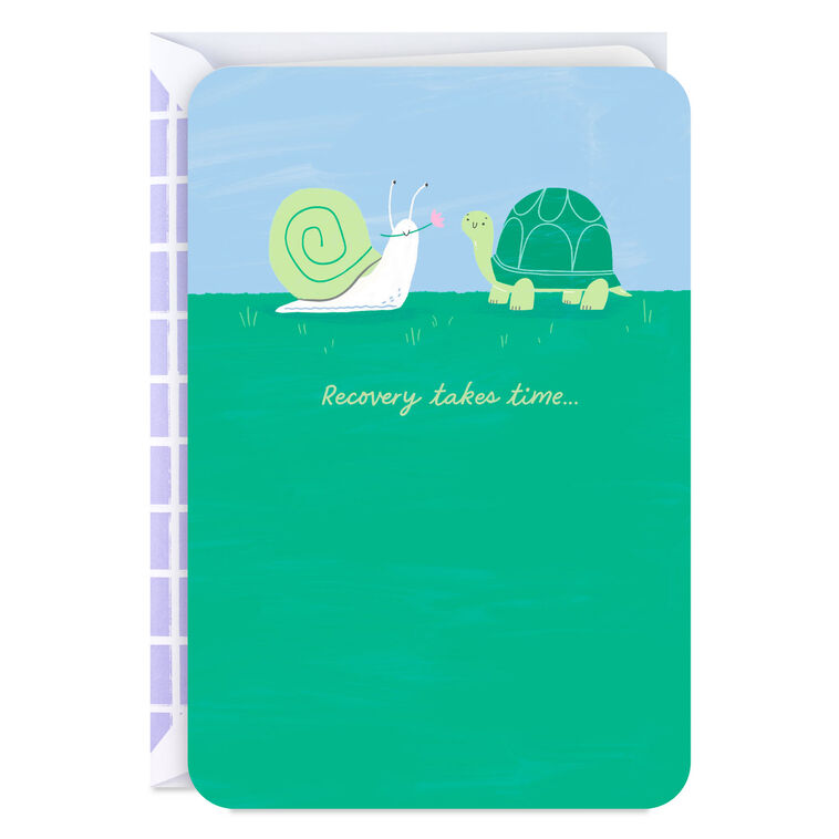 hallmark Recovery Takes Time Get Well Card