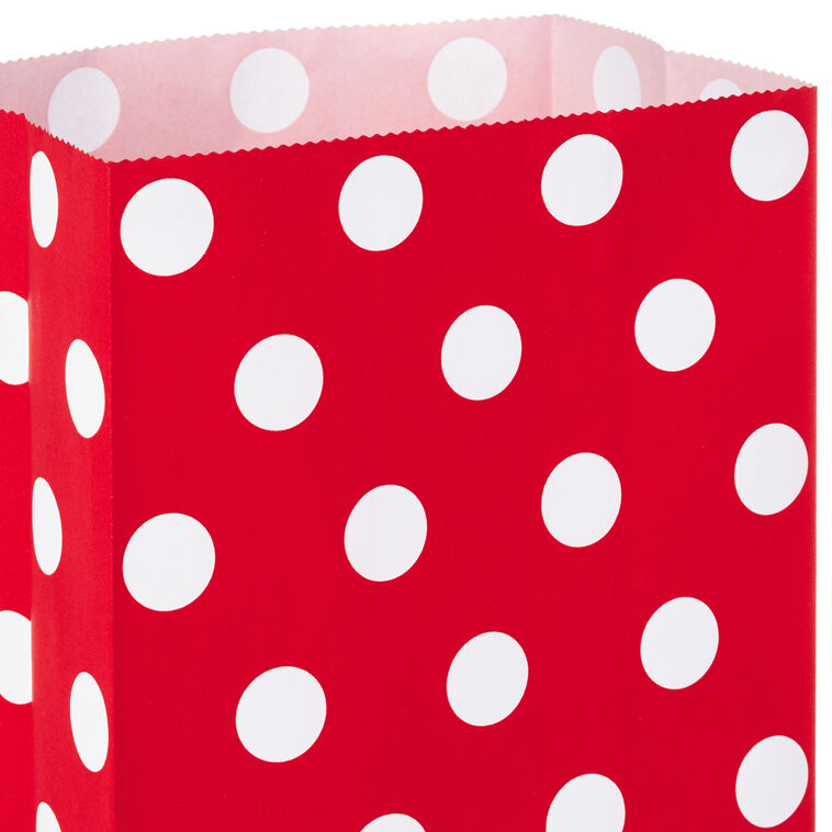 Hallmark Red Assorted Paper Goodie Bags Pack Of 30