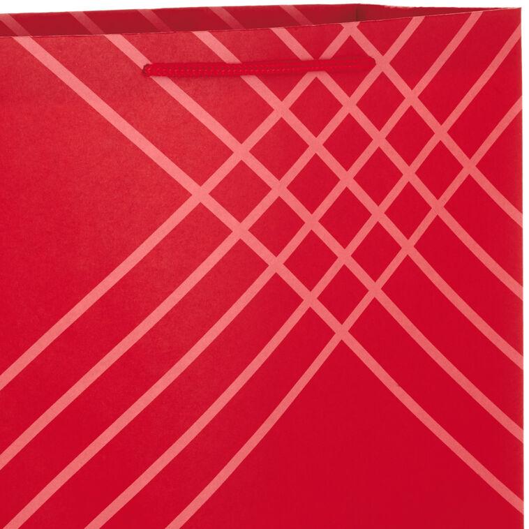 Hallmark Red Assorted Sizes 6-Pack Gift Bags