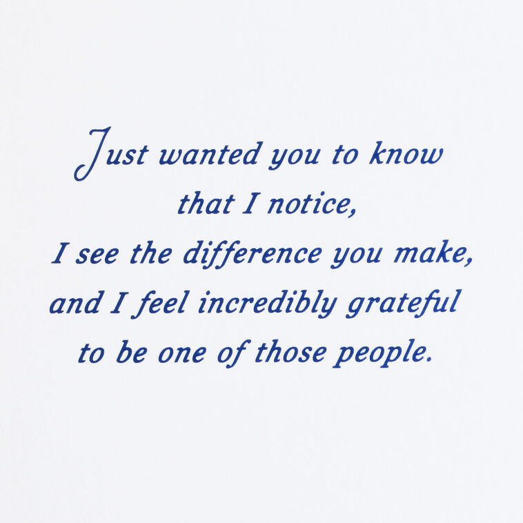 Hallmark Reflecting Kindness Thank-You Card