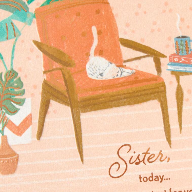 Hallmark Relax And Enjoy Birthday Card For Sister