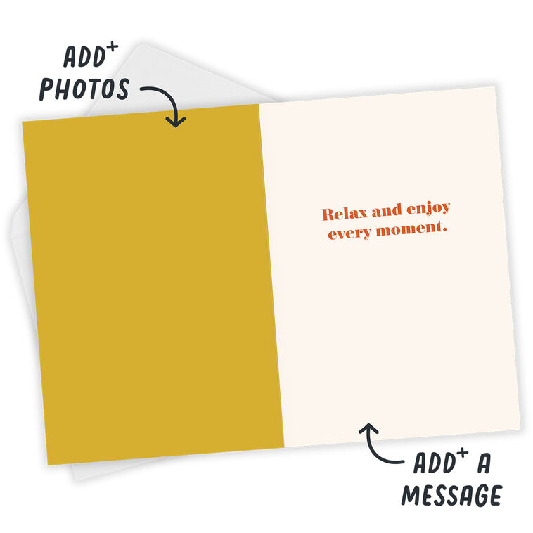 Hallmark Relax And Enjoy Your Day Custom Card