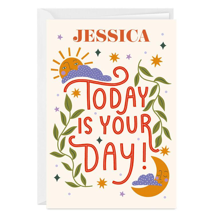 hallmark Relax and Enjoy Your Day Custom Card