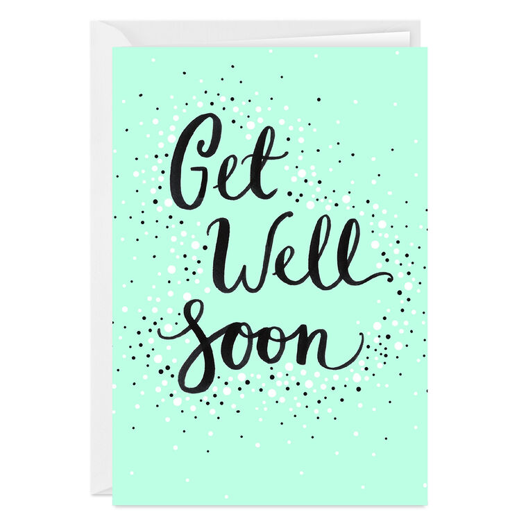 hallmark Rest and Feel Better Custom Get Well Card