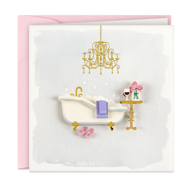 hallmark Rest Relax and Feel Loved Birthday Card