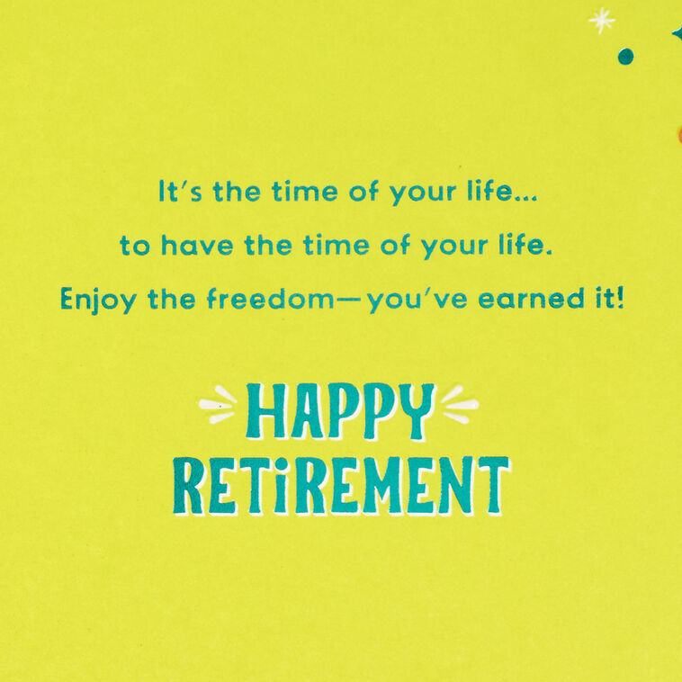 Hallmark Retired And Admired Retirement Card