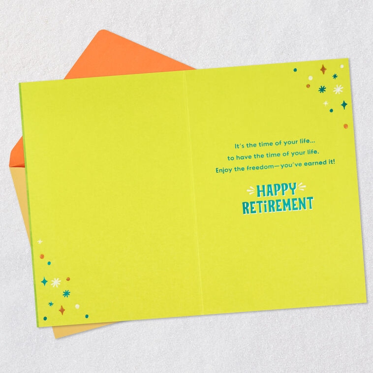 Hallmark Retired And Admired Retirement Card