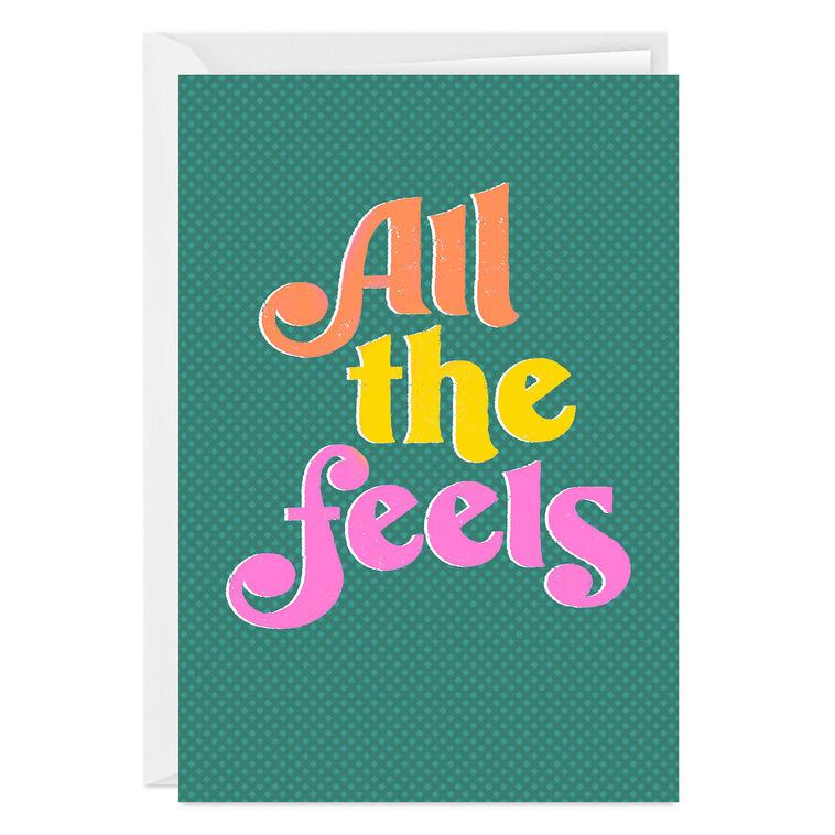 hallmark Retro All the Feels Custom Card