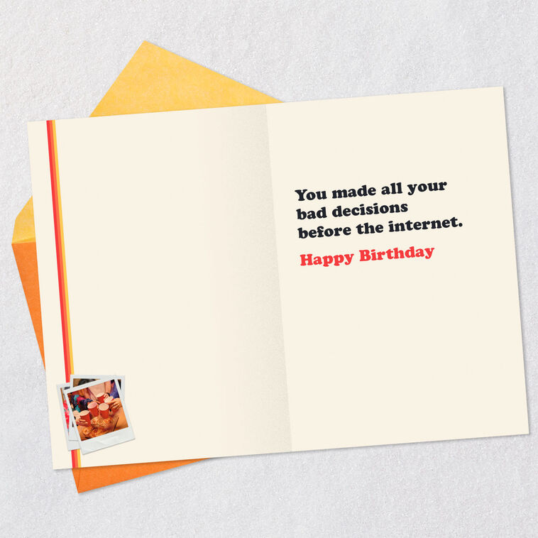 Hallmark Retro Camera Funny 60th Birthday Card